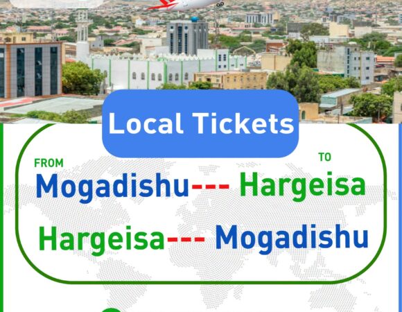 Bulsho Discount Travel Agency waxa ay kuu haysaa local tickets aad u qiima jaban